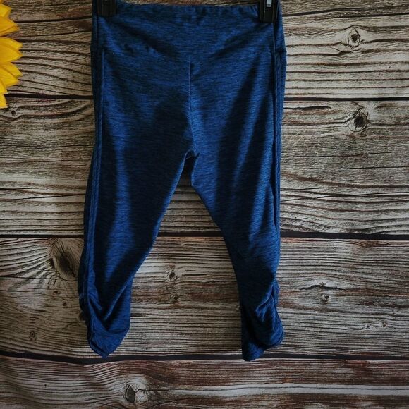 "Kokoon " Woman's Activewear bottoms leggings Size : small blue/black Pre-owned - Picture 2 of 7
